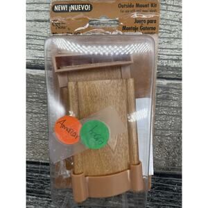 Levolor Outside Mount Kit for use with real wood blinds {118}